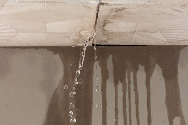 Professional Flood Damage Cleanup technician working in Vienna, ME